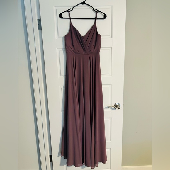 Lulus Dusty Purple Maxi Dress ‘All About Love’ - Picture 4 of 7